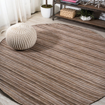 Finn-2 Modern Farmhouse Pinstripe Area Rug